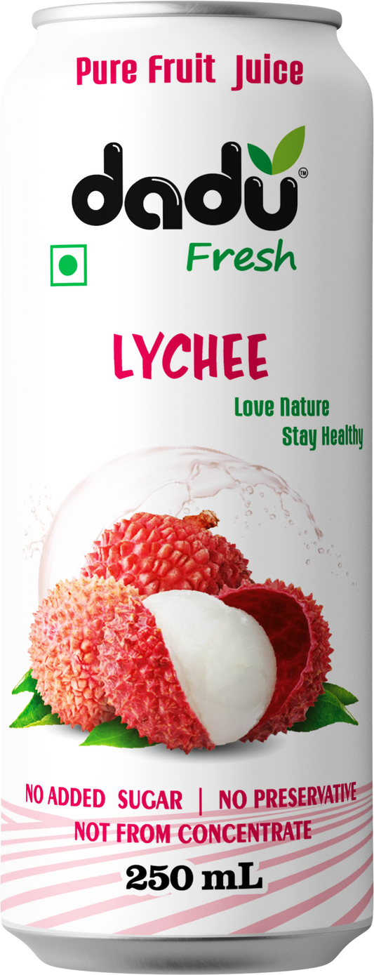 Dadu Fresh Lychee Juice - Antioxidant-Rich Naturally Healthy