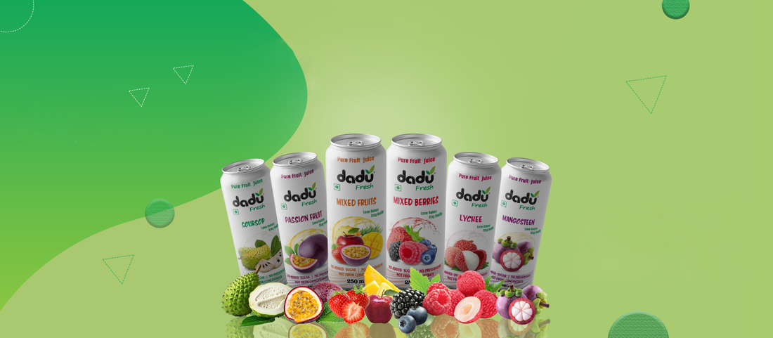 Top 11 Delicious Pure Fruit Juices from Dadu Fresh