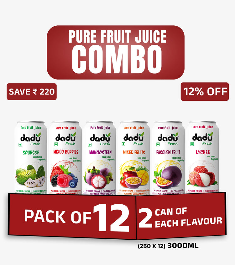 Family Favorites Collection – Pack of 12 Fruit Juices