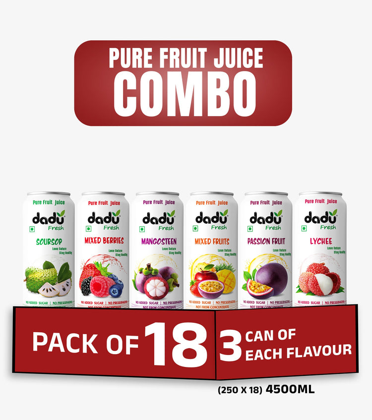 Ultimate Fruit Fiesta – Pack of 18 Fruit Juices