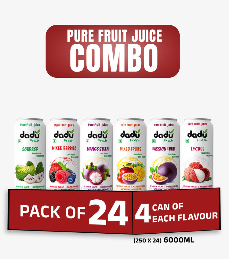Smart Stock Variety – Pack of 24 Fruit Juices