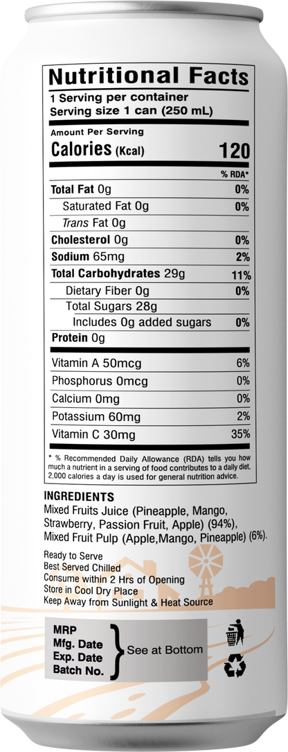 Mixed Fruits Juice