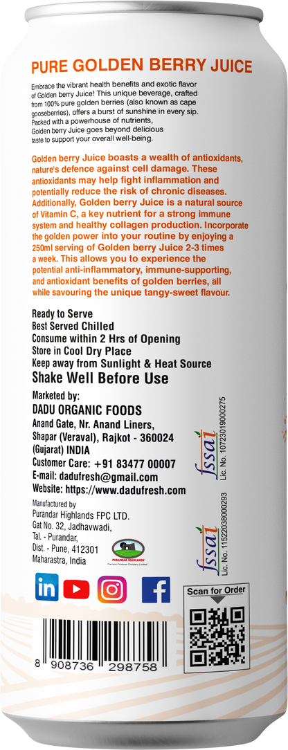 Golden Berry Juice