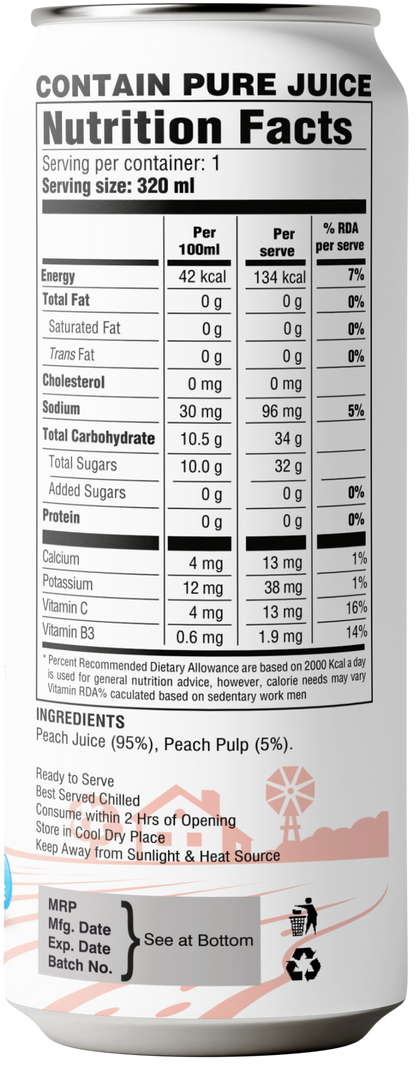 Pure Natural Fruit Beverage