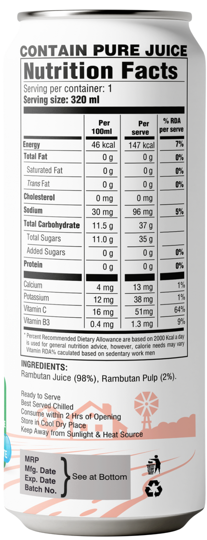  Pure Natural Fruit Beverage