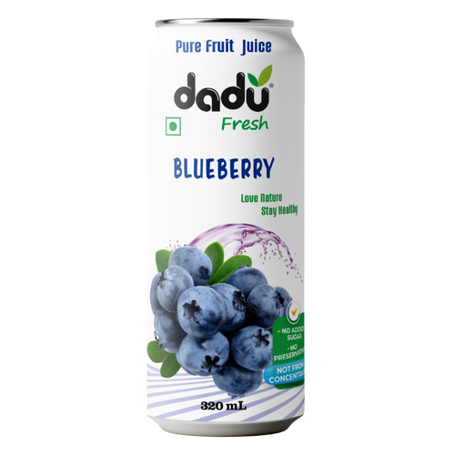 Fresh Blueberry Juice | Natural & Pure | No Added Sugar, No Preservatives