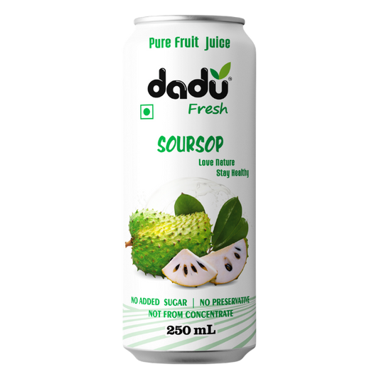 Soursop Juice  Gut-Friendly & Naturally Energizing | Pack of 4 - Dadu Fresh