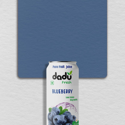 Dadu Fresh Blueberry Juice | 100% Pure Fruit Juice | No Added Sugar & No Preservatives | 320ml x Pack of 6