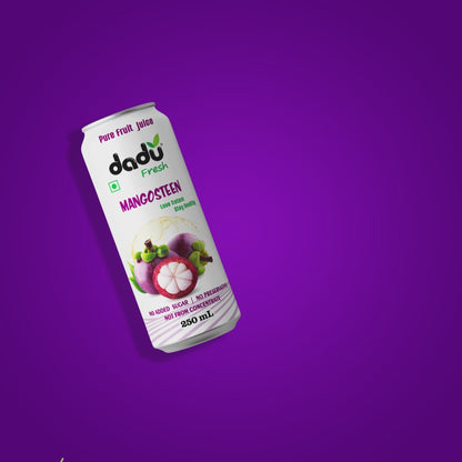 Dadu Fresh Mangosteen Juice | 100% Pure Fruit Juice | No Added Sugar & No Preservatives | 250ml x Pack of 6